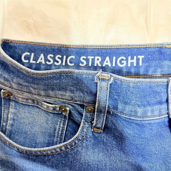 J. Crew Women's Straight Jeans Blue Size 31 - Picture 3 of 15